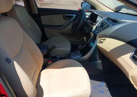 2013 Hyundai Elantra Gls z USA, uszkodzony, nr VIN 5NPDH4AE5DH284181